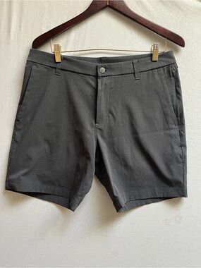 Lululemon ABC Classic-Fit Short 7" Warpstreme Ripstop Grey Sz 33